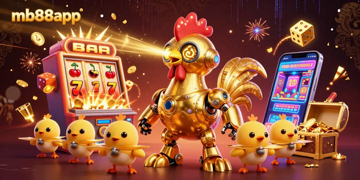 Experience thrilling gameplay with mb88app's dynamic characters amidst a jackpot explosion.