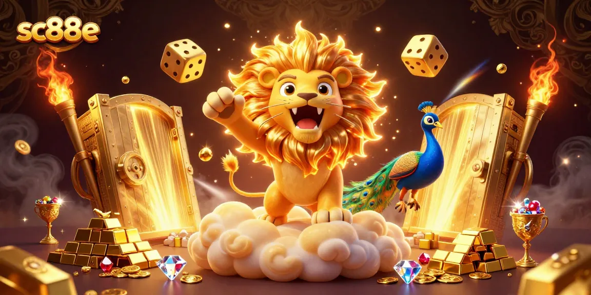 Experience energetic gameplay with sc88e in this dynamic casino-themed illustration.