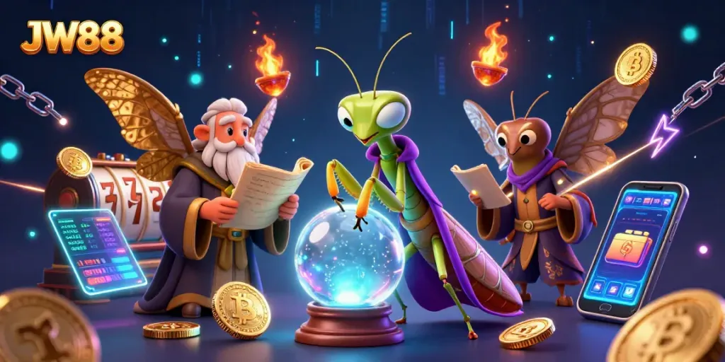 Engage with JW88's thrilling slot games featuring vibrant characters and magical elements.
