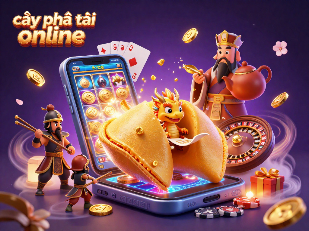 Play slots and win big with cây phát tài online, featuring vibrant characters and abundant golden rewards.