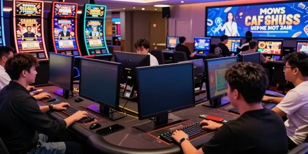 Experience the excitement of online gaming at fb88mx.com with vibrant digital casino atmosphere.