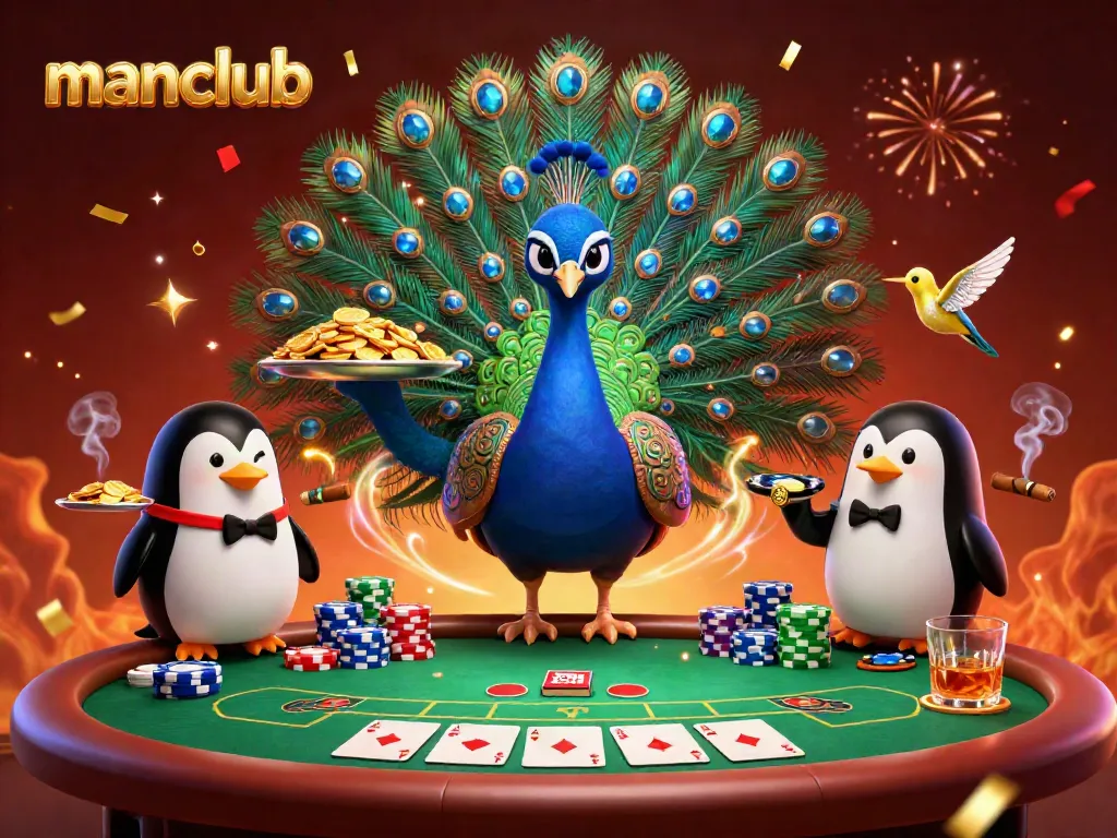 Experience winning strategies at manclub with engaging poker scenes and animated casino action.