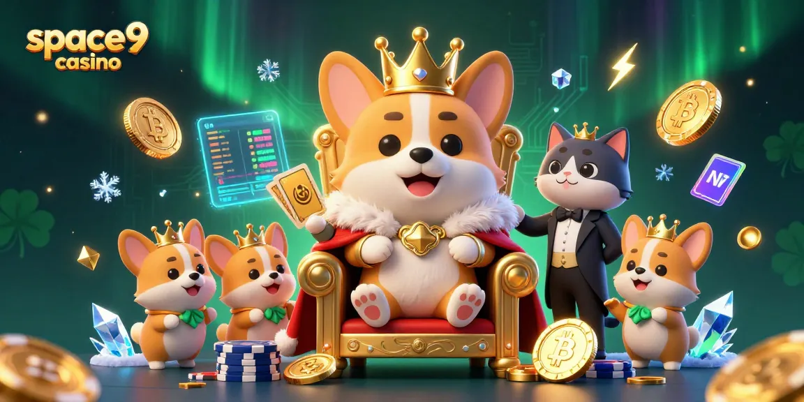 Experience the fun at Space9 Casino with vibrant characters and thrilling gaming action.