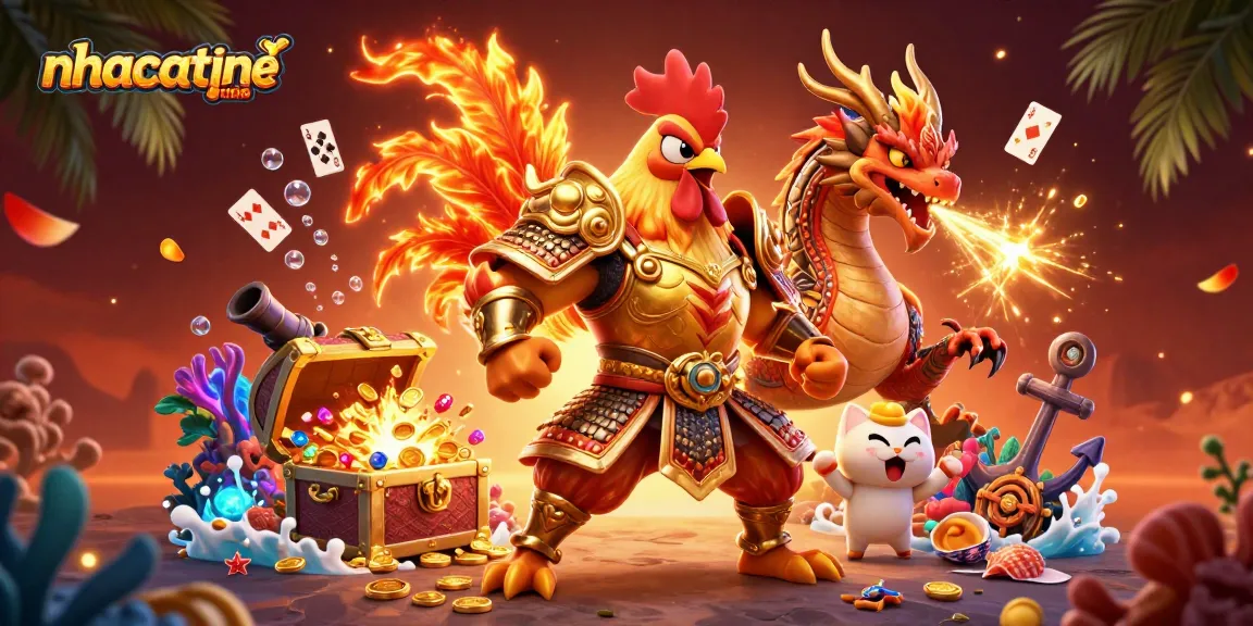 Experience thrilling bets with the engaging characters of nhacaiuytinne in this dynamic casino scene.
