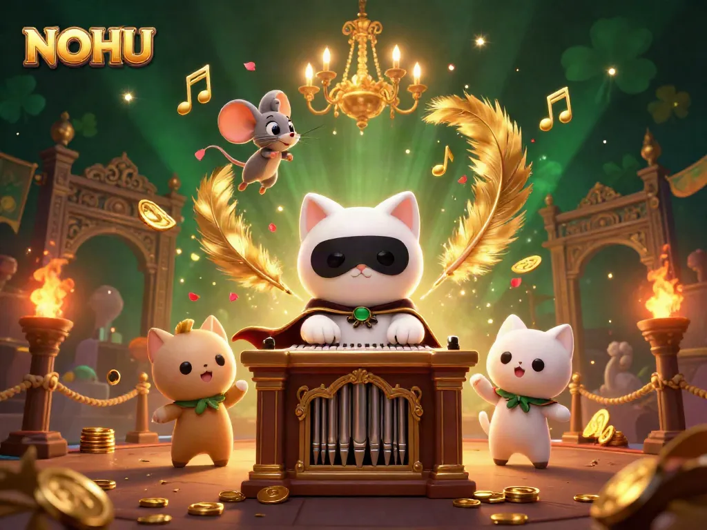 Experience the excitement at NOHU casino with dynamic characters and enchanting game elements!