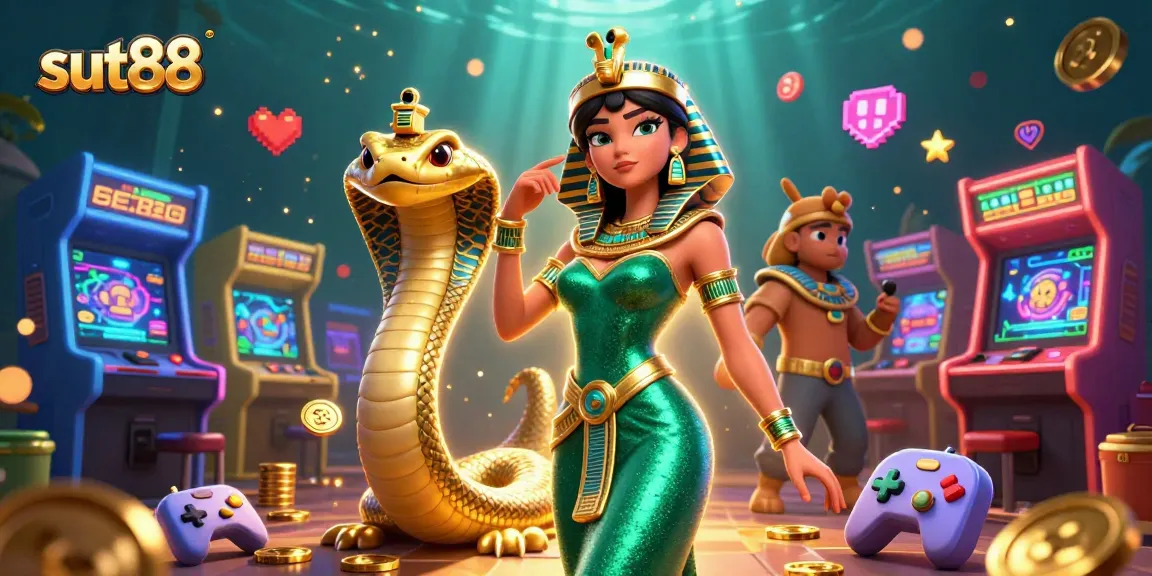 Sut88 invites players to experience vibrant casino action with dazzling characters and gaming elements.