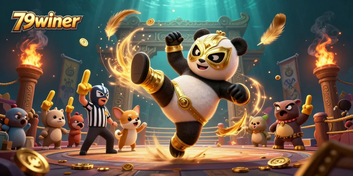 Bet on excitement with 79winer in this animated casino showdown featuring colorful characters.