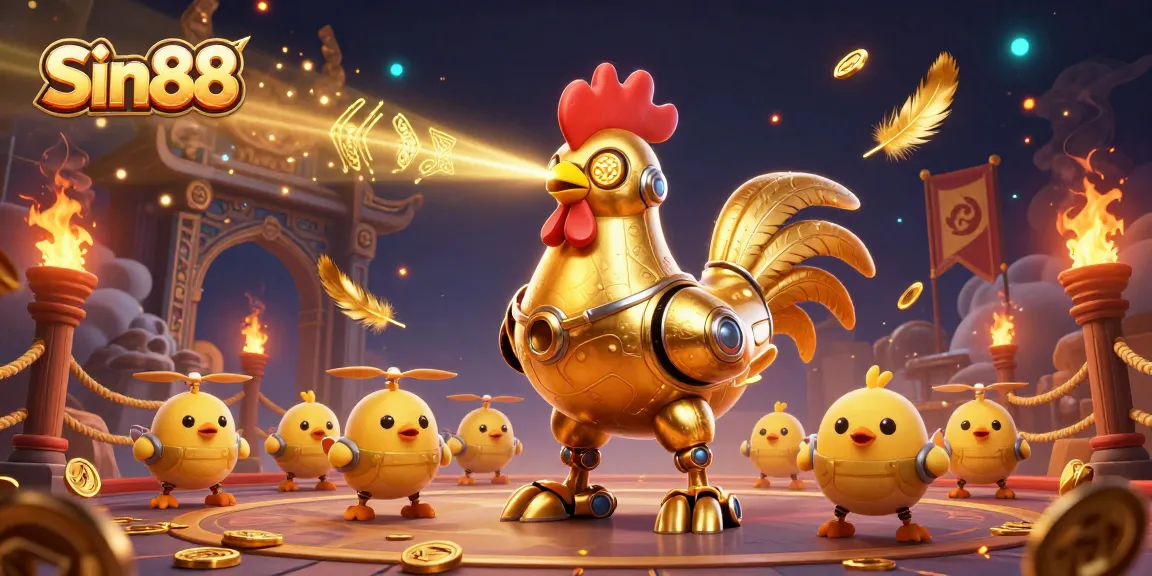 Experience the thrilling atmosphere of Sin88's gaming world with dynamic characters and vibrant casino elements.