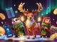 Engage with lu88 com for exciting slots illustrated by a Celtic druid stag and a wise badger