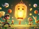 Dhani win gameplay with a vibrant gaming atmosphere featuring a golden lantern spirit and dynamic gaming elements.