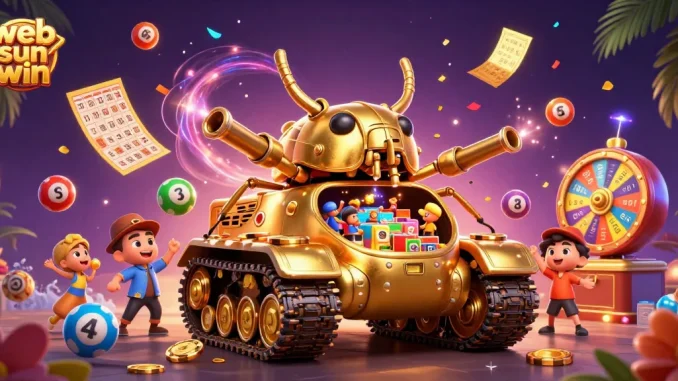 Engage in thrilling gaming experiences at web sun win, showcasing a vibrant casino world with dynamic elements.