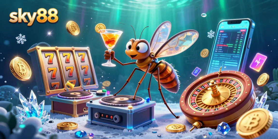 Experience the thrill of sky88 casino with vibrant 3D cartoon characters and captivating game elements.
