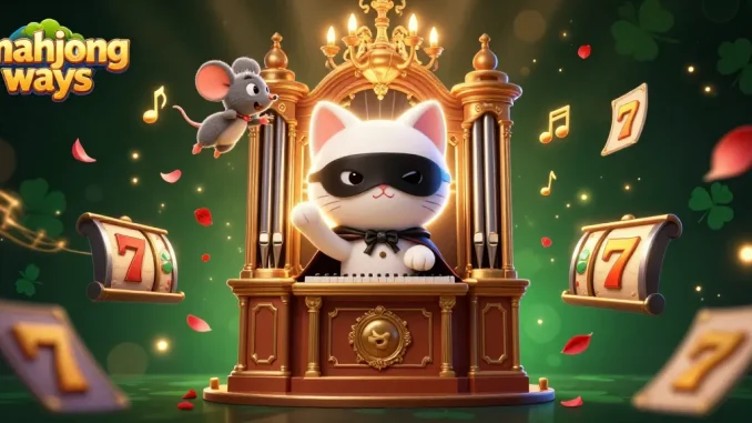 Experience winning potential with Mahjong Ways in this vibrant 3D casino illustration scene.