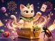 Engage with 11win1 through a vibrant illustration of a casino-themed adventure.