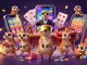 Win big with free credit ewallet as meerkats manage an exciting casino scene.