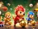 Engage in thrilling gameplay with gamebancanohu showcasing cartoon pangolins competing in a vibrant casino scene.