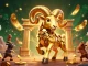 Experience bk8's exciting gaming atmosphere with a dynamic casino scene featuring golden ram characters and vibrant elements.