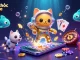 Engaging 3D illustration featuring ù mạt chược online with vibrant characters and casino elements, perfect for gamers.