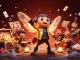 Experience the excitement of giải mã nhà cái with a vibrant casino-themed illustration showcasing characters and game elements.