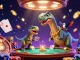 Experience the excitement of RR99net with dynamic casino characters, golden coins, and slot reels.