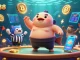 MAY88 showcases an exciting underwater casino scene with a playful fugu in action while surrounded by crypto elements.