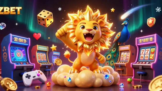 ZBET offers a vibrant casino experience with dynamic games and rewards amidst dazzling visuals.