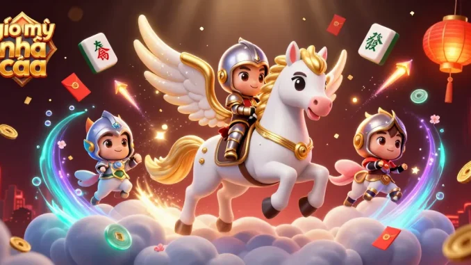 Engage with giải mã nhà cái to decode online betting risks in a vibrant 3D casino environment.