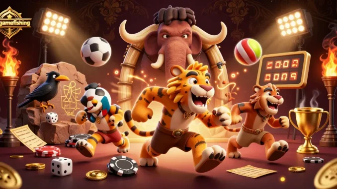 Big-gamefishing enhances your winning strategies with dynamic prehistoric casino action.
