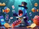 Experience the excitement of hit club with a magical underwater casino scene featuring vibrant characters and crypto elements.