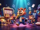 Experience thrilling gameplay at 78Win with vibrant characters and exciting slot features displayed in a dynamic casino scene.