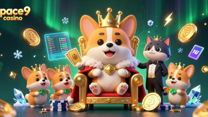 Experience the fun at Space9 Casino with vibrant characters and thrilling gaming action.
