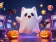 Experience the magic of Z188 in a haunted casino with friendly characters and vibrant game elements.