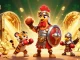 Experience the thrill of AF88's cockfighting arena with dynamic characters and sparkling treasures!